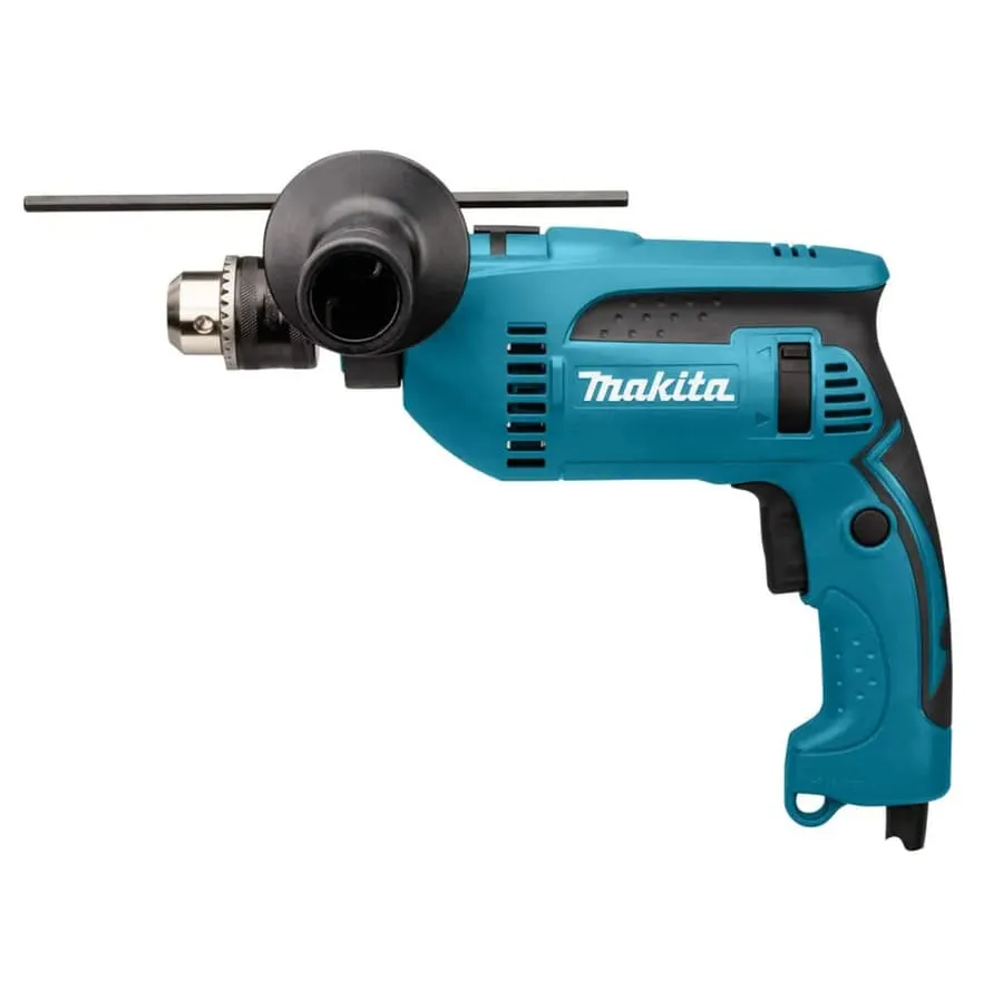 Makita Corded Hammer Drill W/Bit Set, HP1640KX3 (1.6 cm, 680 W)