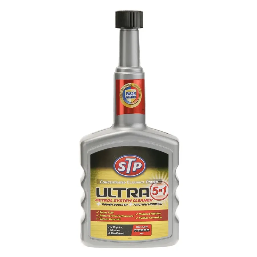 STP Ultra 5-in-1 Petrol System Cleaner (400 ml)