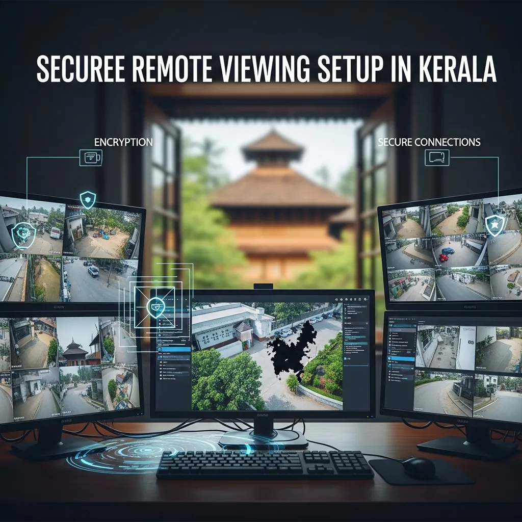 Secure Remote CCTV Viewing Kerala