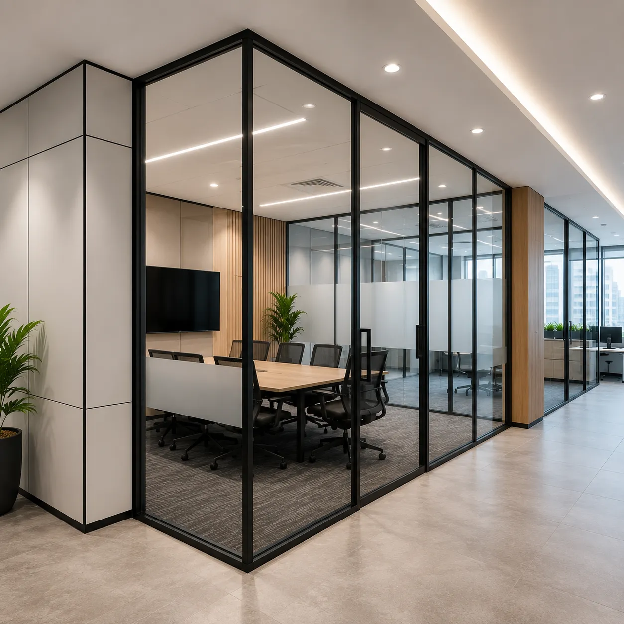 Professional Office Partition Installation Service