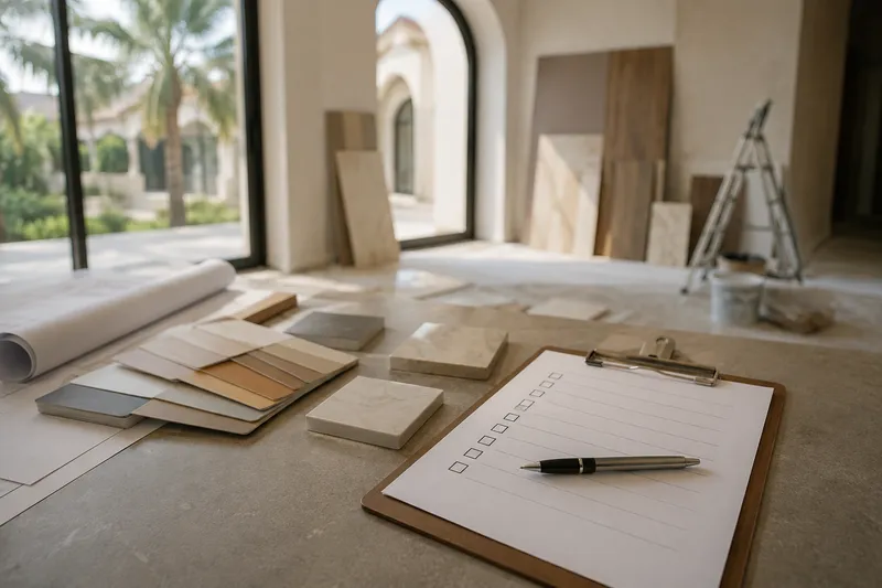 Villa Renovation Checklist Dubai: What to Confirm at Every Stage