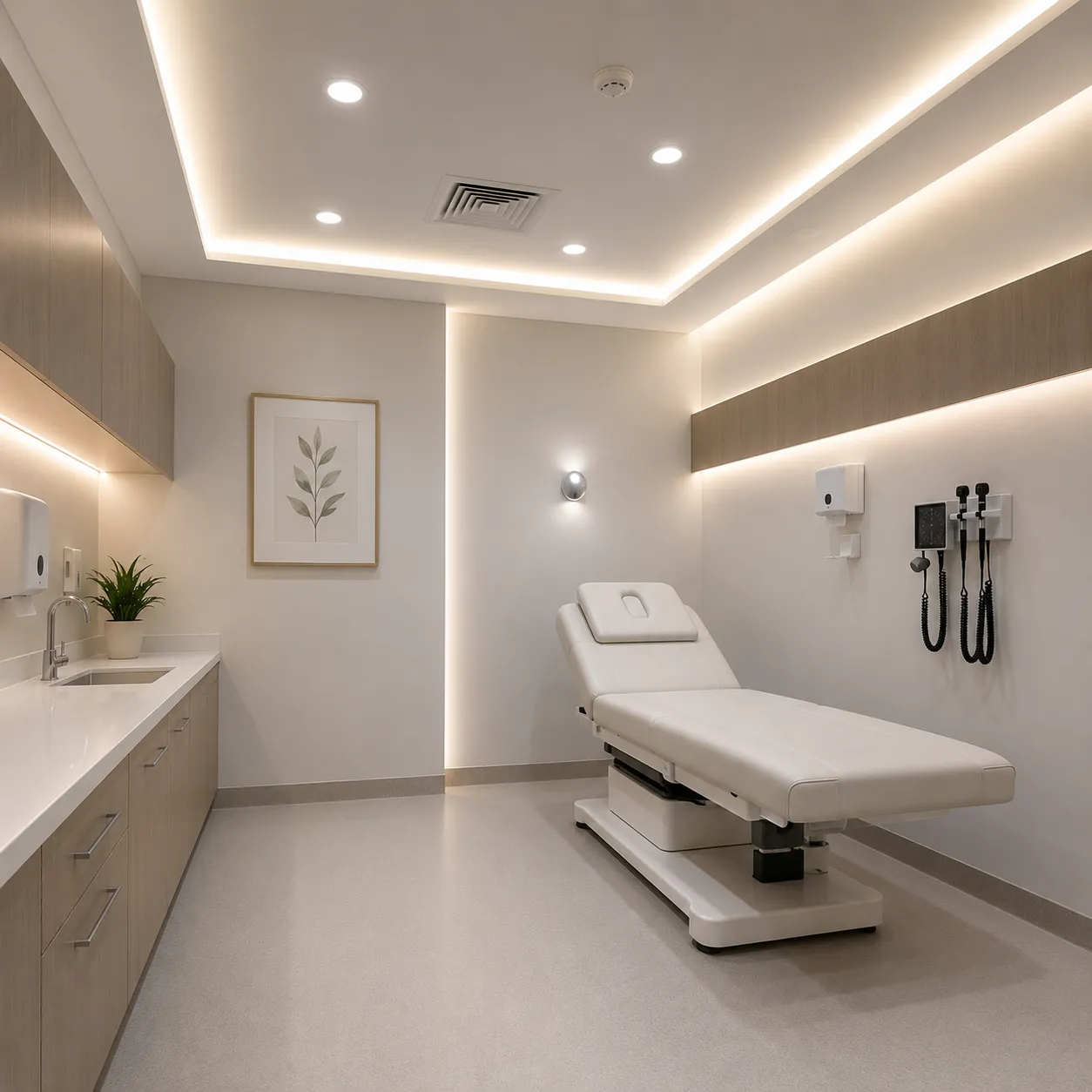 Professional Clinic Lighting Design