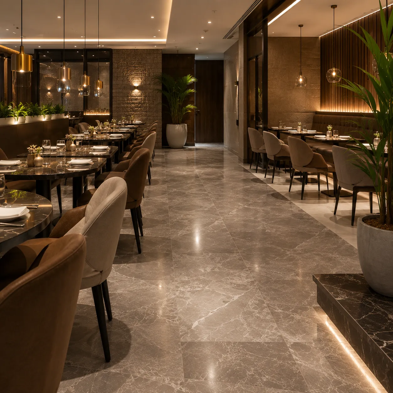 Restaurant Flooring — Luxury Flooring That Sets The Stage For Memorable Dining