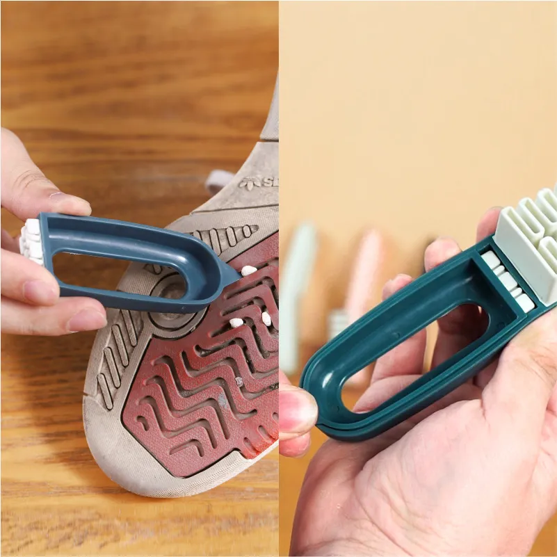 Shoe Cleaner Brush - Multi-Function 2-in-1 Household Accessory for Boot Cleaning