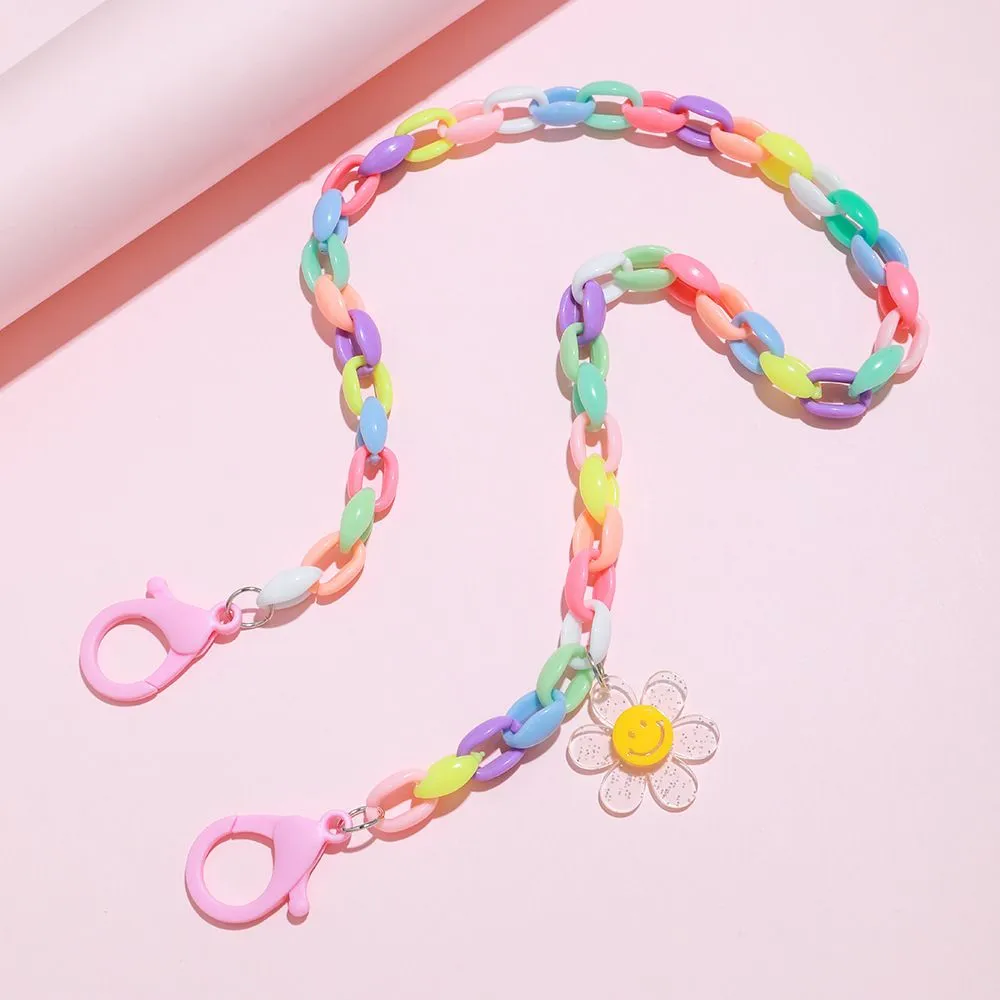 Colorful Acrylic Hook Hang Chain - Keep Your Belongings Secure