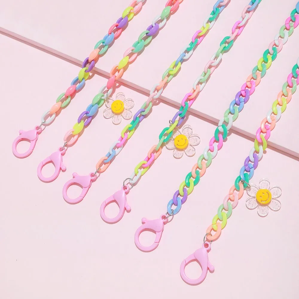 Colorful Acrylic Hook Hang Chain - Keep Your Belongings Secure