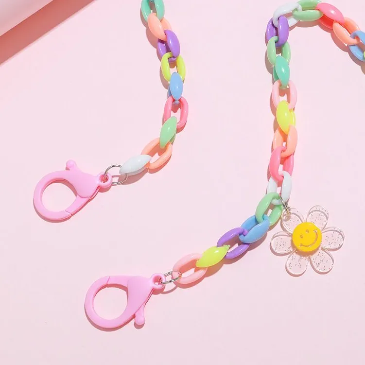 Colorful Acrylic Hook Hang Chain - Keep Your Belongings Secure