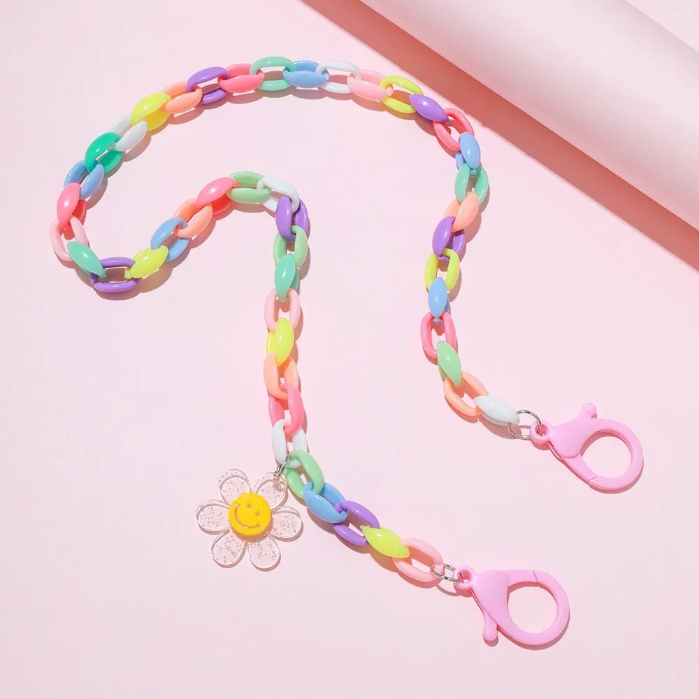 Colorful Acrylic Hook Hang Chain - Keep Your Belongings Secure