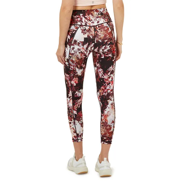 High Waisted Print Yoga Pants - Lift & Shape Hips Tight Fit Multi Color - for Women