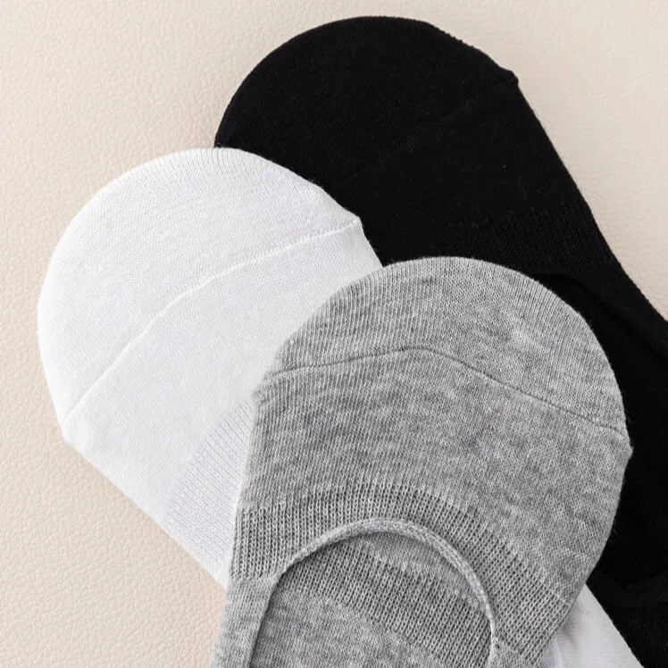 Men's Cotton No-Show Socks