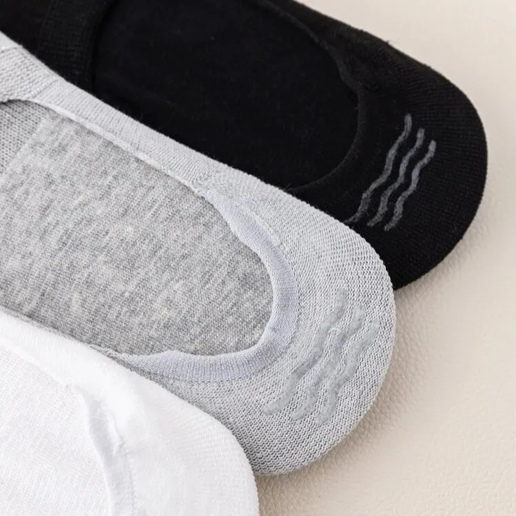 Men's Cotton No-Show Socks