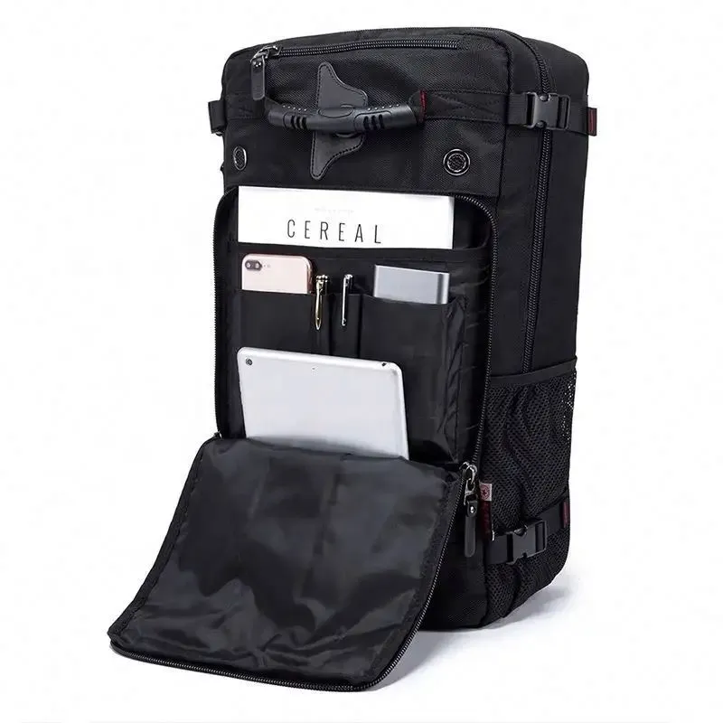 Canvas Travel Backpack - Waterproof Large Capacity Premium Quality Adjustable Strap