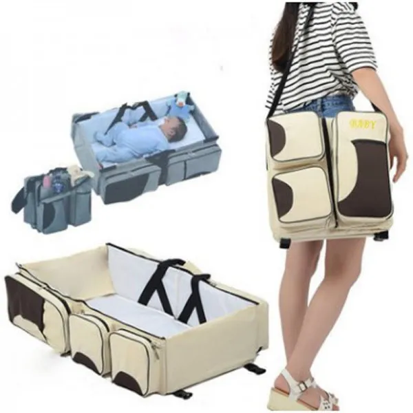Maternity Diaper Travel Bag - Large Capacity Multi Functional