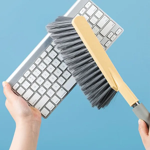 Soft Bristle Bed and Sofa Cleaning Brush Multipurpose Household Dusting and Sweeping Tool