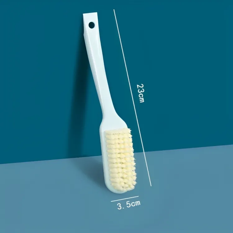 Portable Cleaning Brush - Blue Long Handle Hanging Design
