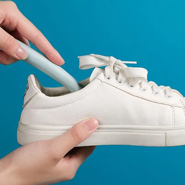 Portable Cleaning Brush - Blue Long Handle Hanging Design
