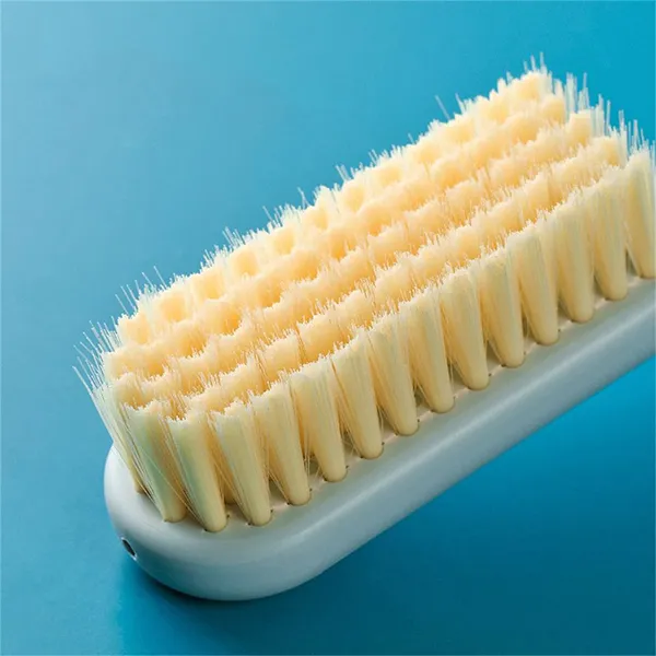 Portable Cleaning Brush - Blue Long Handle Hanging Design