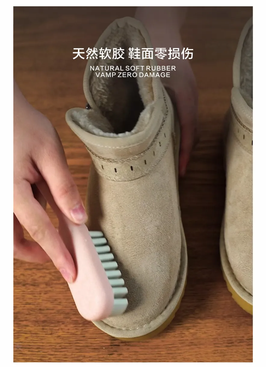 Shoe Cleaner Brush - Multi-Function 2-in-1 Household Accessory for Boot Cleaning