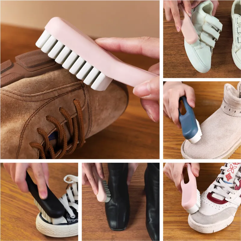 Shoe Cleaner Brush - Multi-Function 2-in-1 Household Accessory for Boot Cleaning