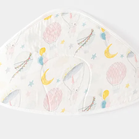 Kids' Colorful Cotton Blend Pillow - Soft & Breathable - Restful Sleep