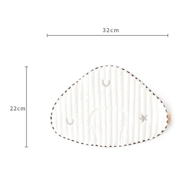 Kids' Colorful Cotton Blend Pillow - Soft & Breathable - Restful Sleep