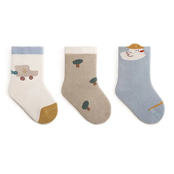 Kids Cartoon Socks Soft Cotton Blend for Newborns to Toddlers. Shop Now for Fun & Comfy Footwear