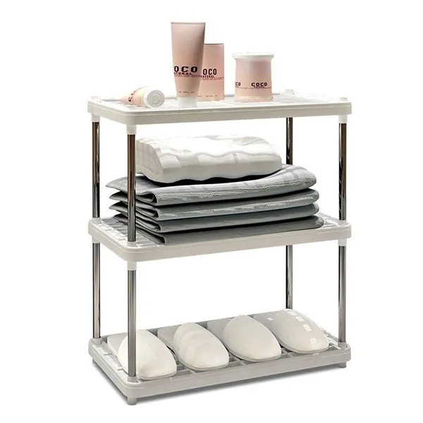 Compact 3-Tier Storage Shelf