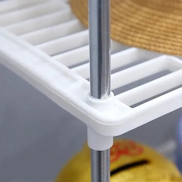 Compact 3-Tier Storage Shelf