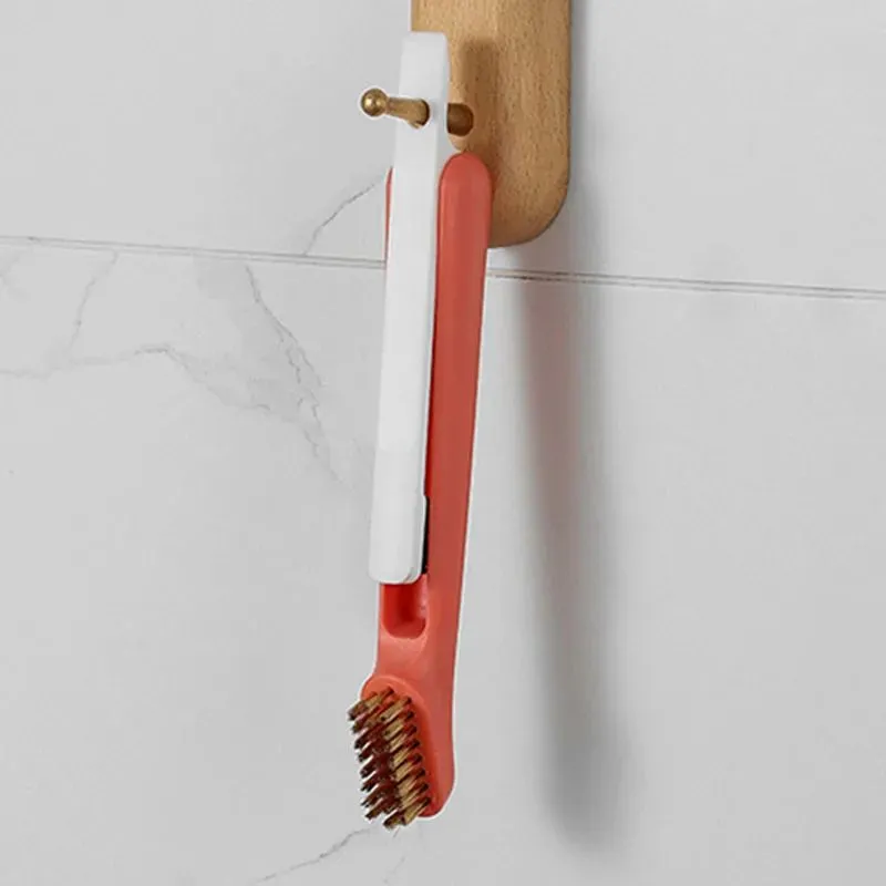 Dual-Head Stainless Steel Deep Cleaning Brush