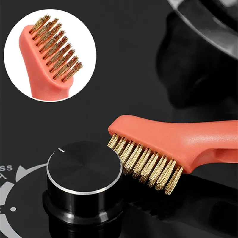 Dual-Head Stainless Steel Deep Cleaning Brush