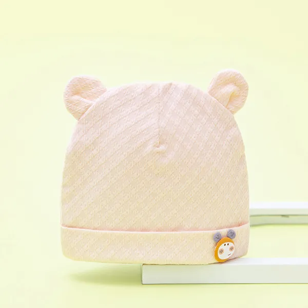 Cute Unisex Cartoon Beanies - 2-Piece Set (0-6 months)