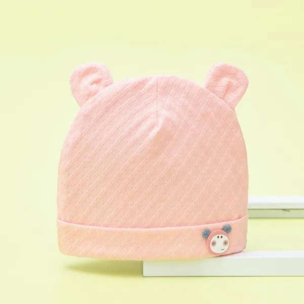 Cute Unisex Cartoon Beanies - 2-Piece Set (0-6 months)