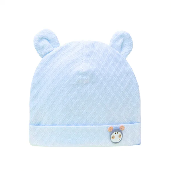 Cute Unisex Cartoon Beanies - 2-Piece Set (0-6 months)
