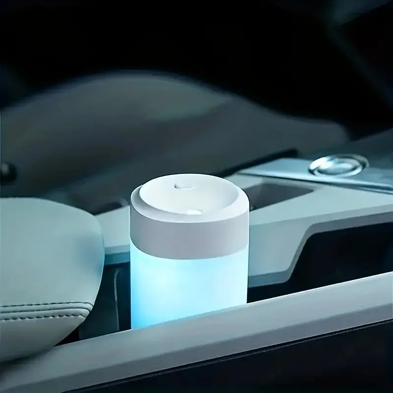 Nano Fine Fog Design Colorful Lights Large Capacity USB Car Adjustable Silent Air Humidifier