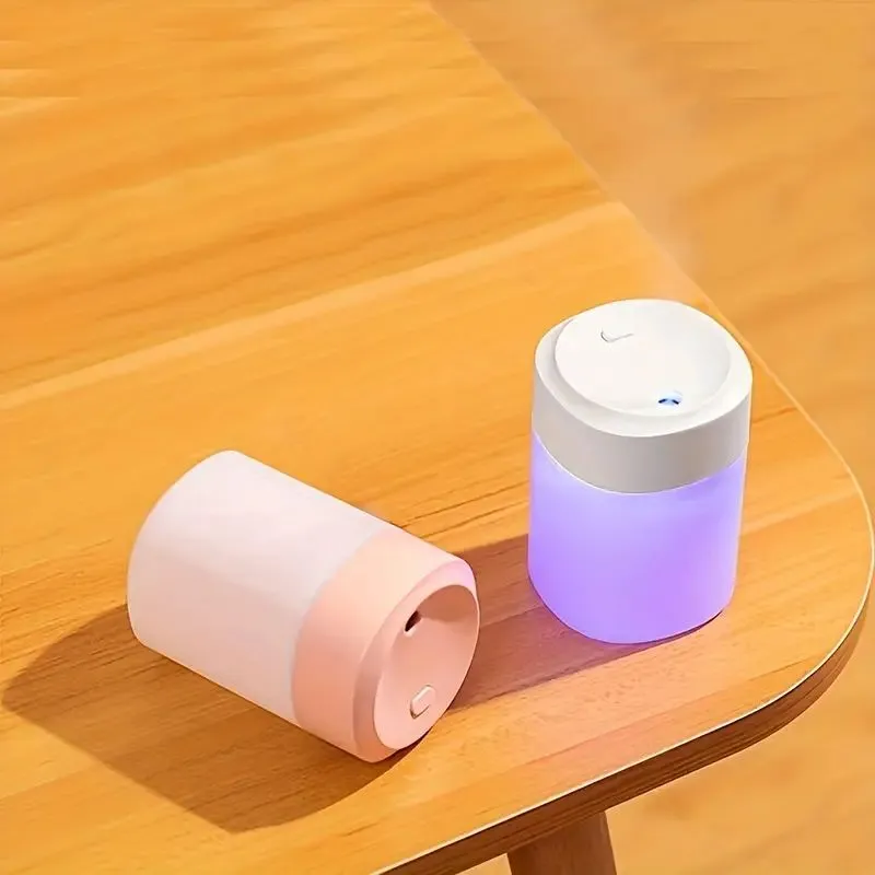 Nano Fine Fog Design Colorful Lights Large Capacity USB Car Adjustable Silent Air Humidifier