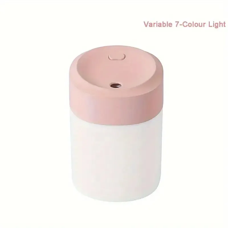 Nano Fine Fog Design Colorful Lights Large Capacity USB Car Adjustable Silent Air Humidifier