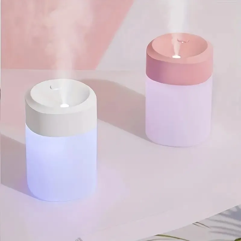 Nano Fine Fog Design Colorful Lights Large Capacity USB Car Adjustable Silent Air Humidifier
