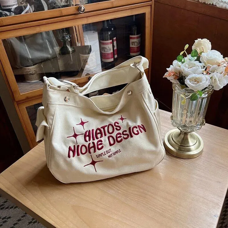 Casual Canvas Crossbody Bag