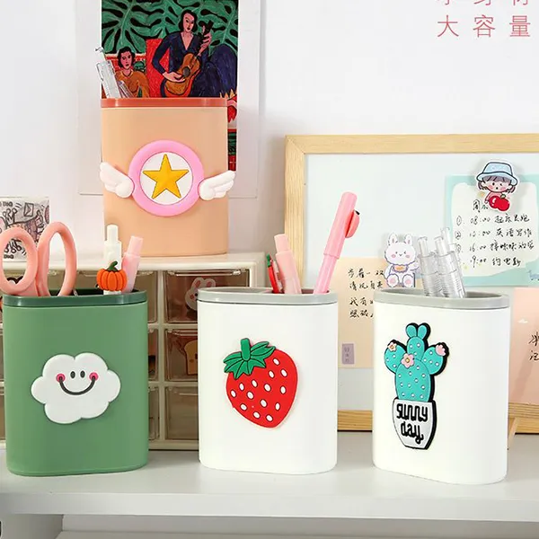 Cute Citrus-Themed Desk Organizer