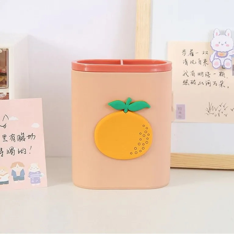 Cute Citrus-Themed Desk Organizer