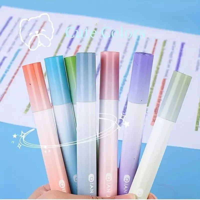 Gradual Sunrise Pastel Highlighter 4 Pieces Set for School/Office