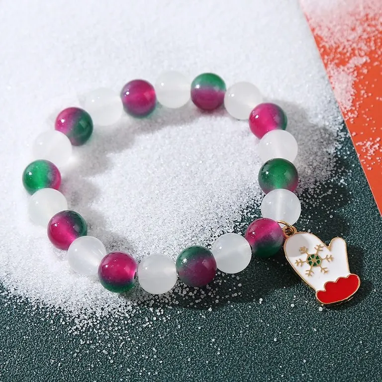 Snowflake Bracelets Festive Christmas Jewelry Accessories