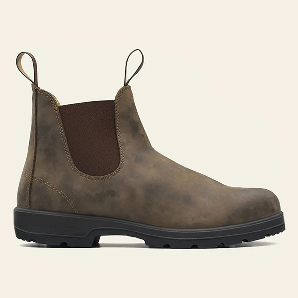 Classic Slip-On Chelsea Boots for Women