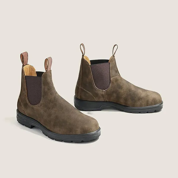 Classic Slip-On Chelsea Boots for Women