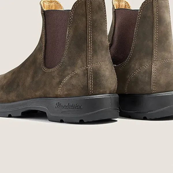 Classic Slip-On Chelsea Boots for Women