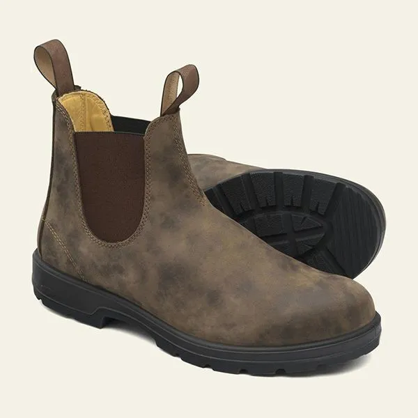 Classic Slip-On Chelsea Boots for Women
