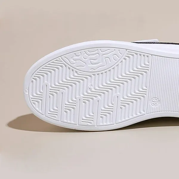 Casual White Slip-On Sneakers