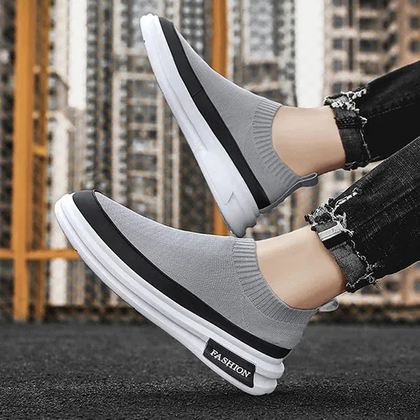 Breathable Slip-On Walking Sneakers