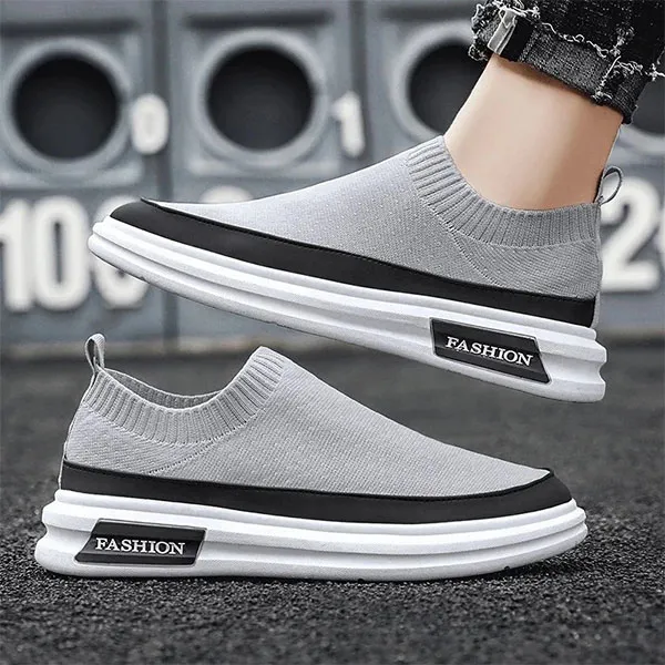 Breathable Slip-On Walking Sneakers