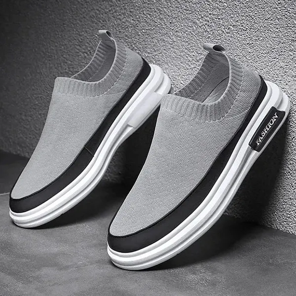 Breathable Slip-On Walking Sneakers